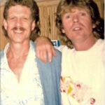 Andy Martin With Peter Noone of Herman's Hermits